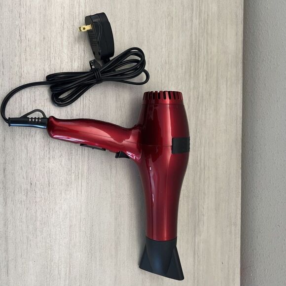 BaBylissPRO Ceramix Xtreme 2000 Watts Red Hair Dryer Open Box - Picture 4 of 10